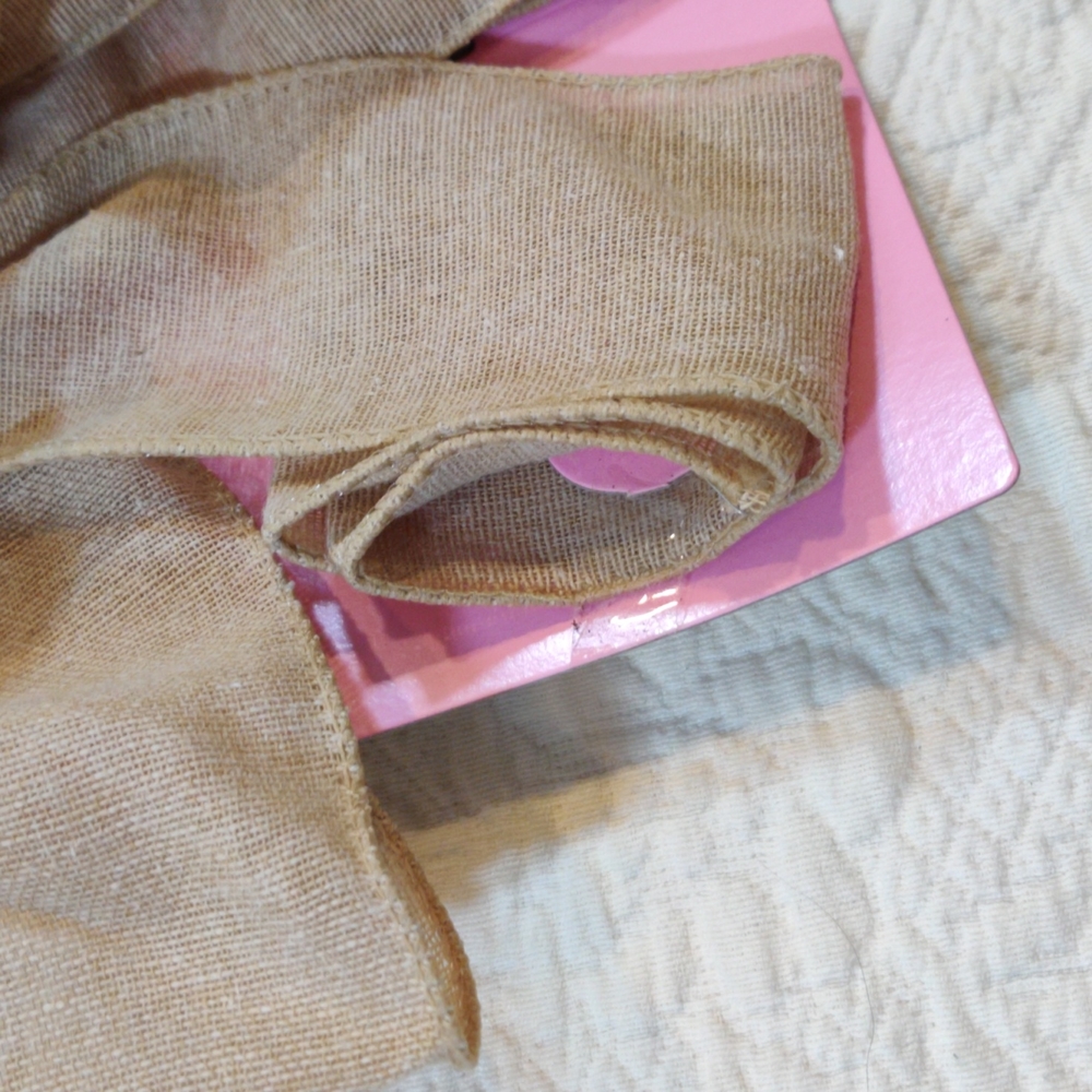 Celebrate It Easter Natural Burlap Bows - Picture 4 of 9